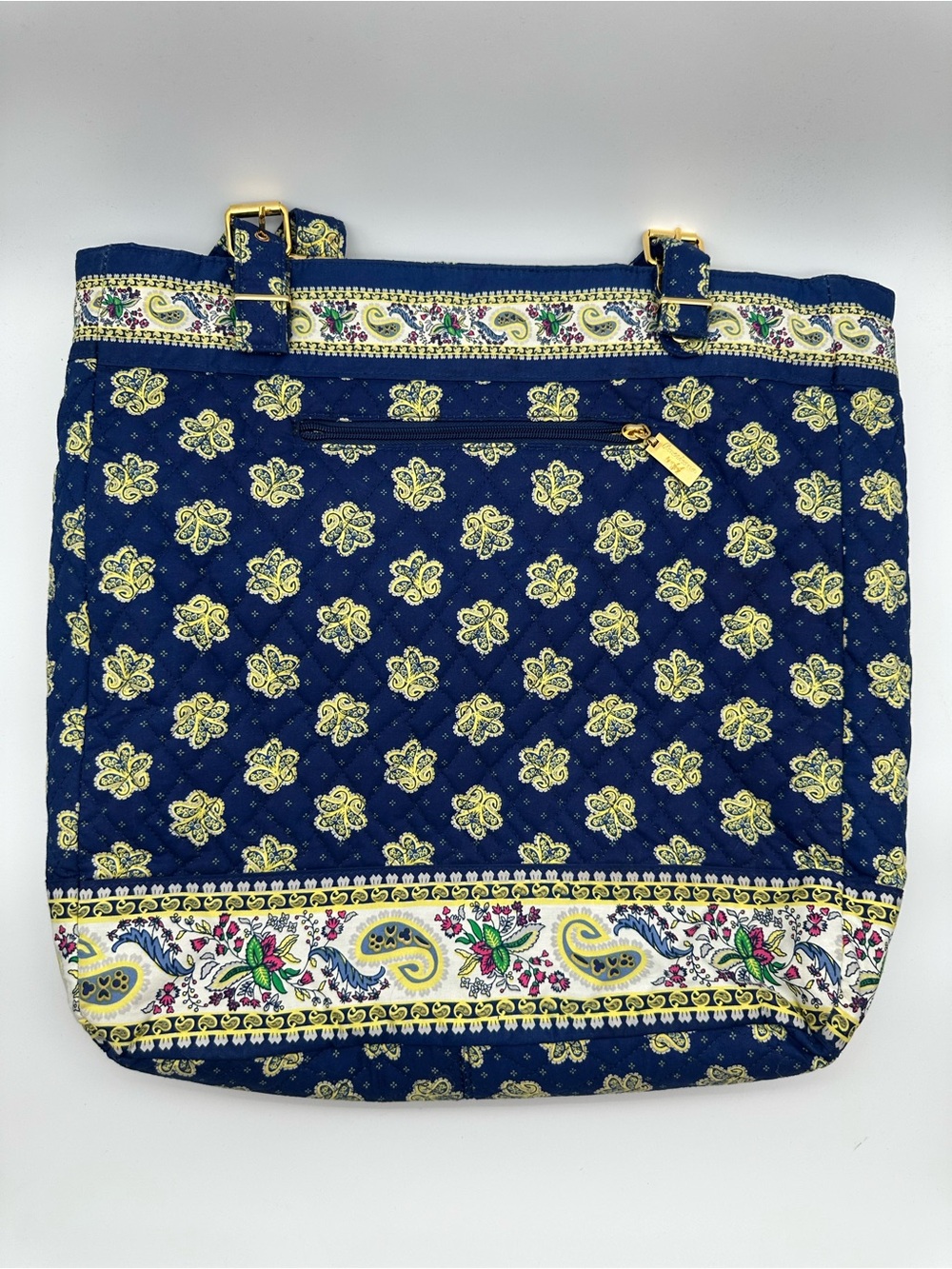 Americana by Sharif Quilted Tote floral bag